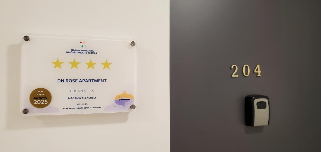 Dn Rose Apartmant Budapest Exteriör bild